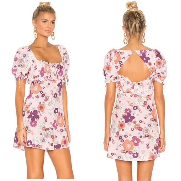 for love and lemons magnolia mini dress For Love & Lemons Magnolia Mini Dress